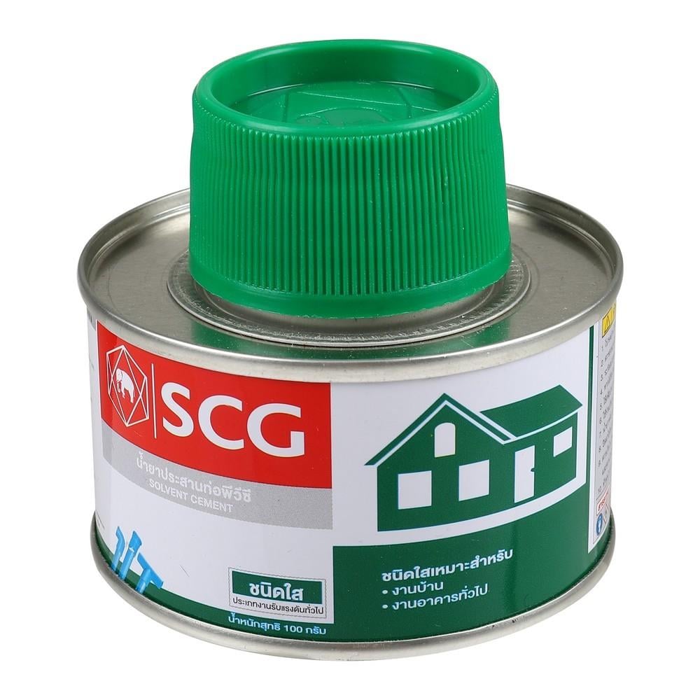 SCG น้ำยาประสานท่อ PVC #100g (24/ลัง) SCG น้ำยาประสานท่อ PVC #100g (24/ลัง) - ดำรงค์โฮมพลัส