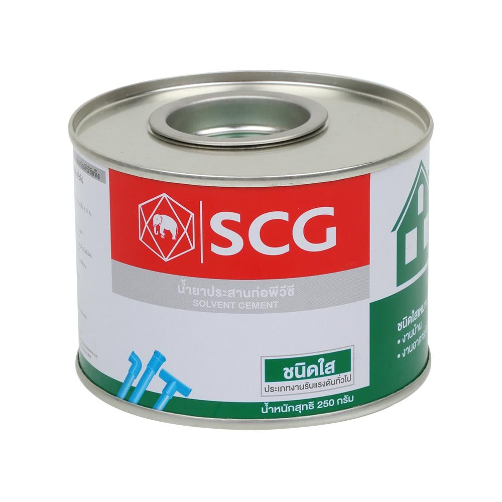SCG น้ำยาประสานท่อ PVC #250g (24/ลัง) SCG น้ำยาประสานท่อ PVC #250g (24/ลัง) - ดำรงค์โฮมพลัส