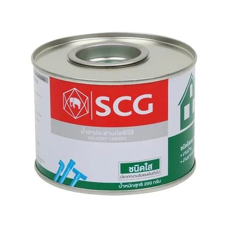 SCG น้ำยาประสานท่อ PVC ตราเสือ #250g SCG น้ำยาประสานท่อ PVC ตราเสือ #250g - ดำรงค์โฮมพลัส