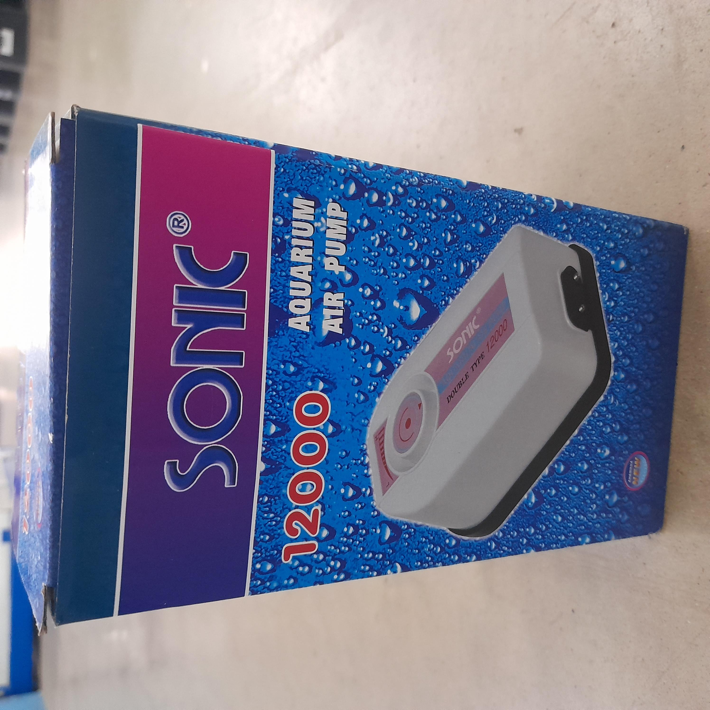 SONIC ปั๊มลม (ออกซิเจน) SONIC 12000 5W SONIC ปั๊มลม (ออกซิเจน) SONIC 12000 5W - ดำรงค์โฮมพลัส