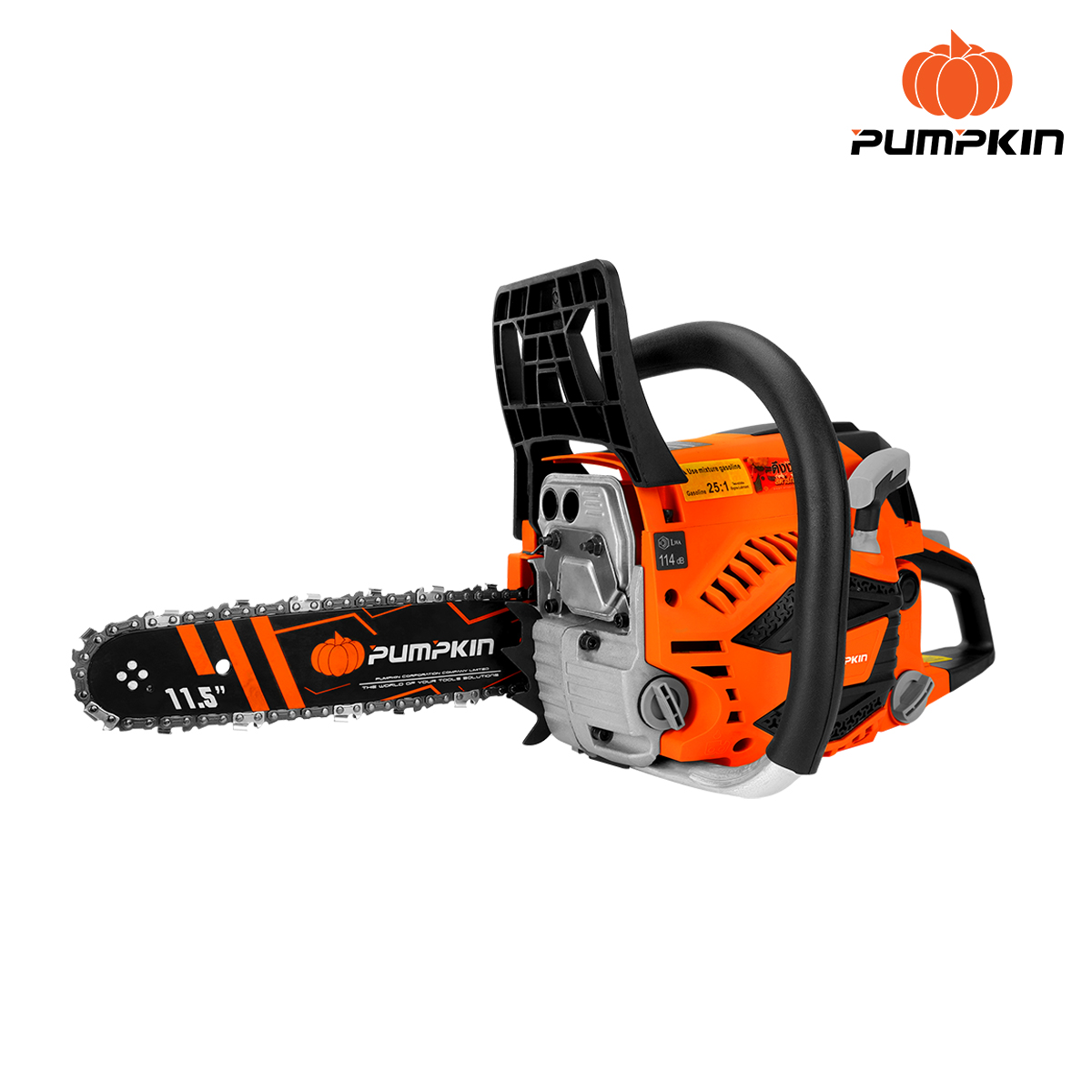 PUMPKIN เลื่อยโซ่ยนต์ 0.74KW P-S4500 11.5นิ้ว
