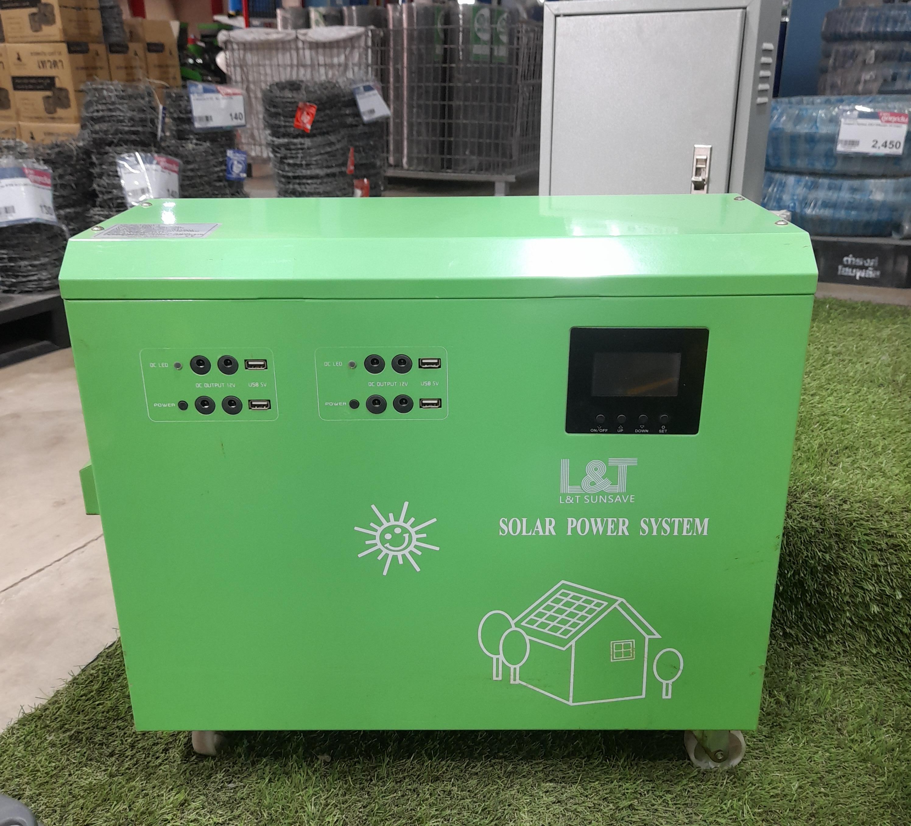 SINGHA ชุดผลิตไฟฟ้าโซล่าเซลล์ off Grid 1500w แบรนด์ SINGHA - การเกษตร ราคา 37,590 บาท