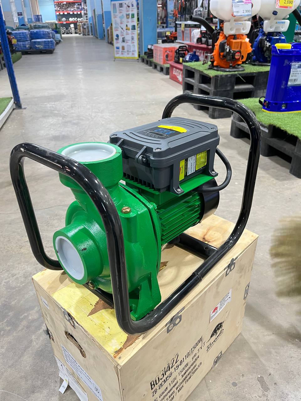 มิตซูควายเหล็ก ปั๊มหอยโข่งโซล่าเซลล์ DCบัสเลส 1500W 2HP 3นิ้ว