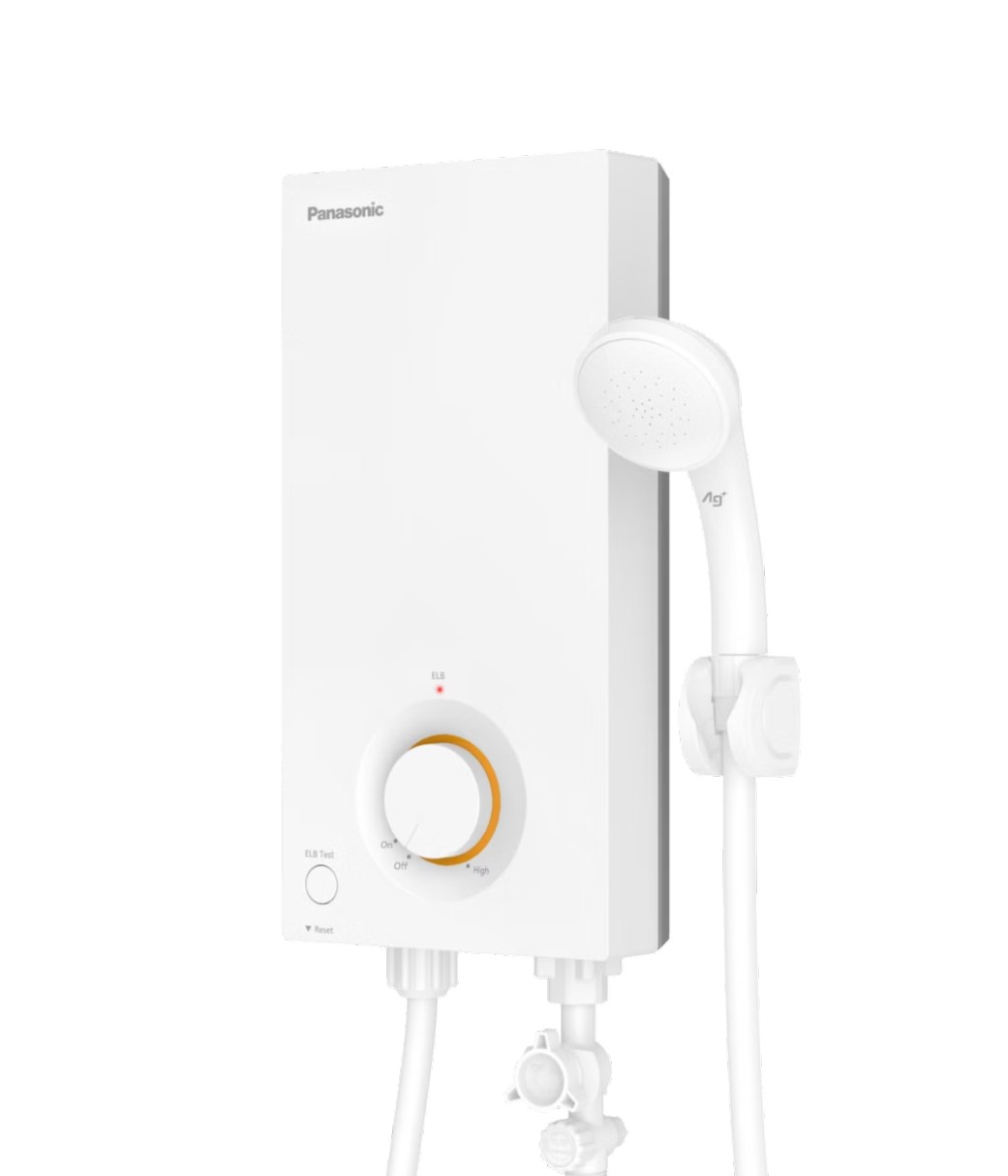 PANASONIC เครื่องทำน้ำอุ่น DH-4VL1TW 4500วัตต์ สีขาว แบรนด์ PANASONIC - เครื่องใช้ไฟฟ้า ราคา 4,590 บาท