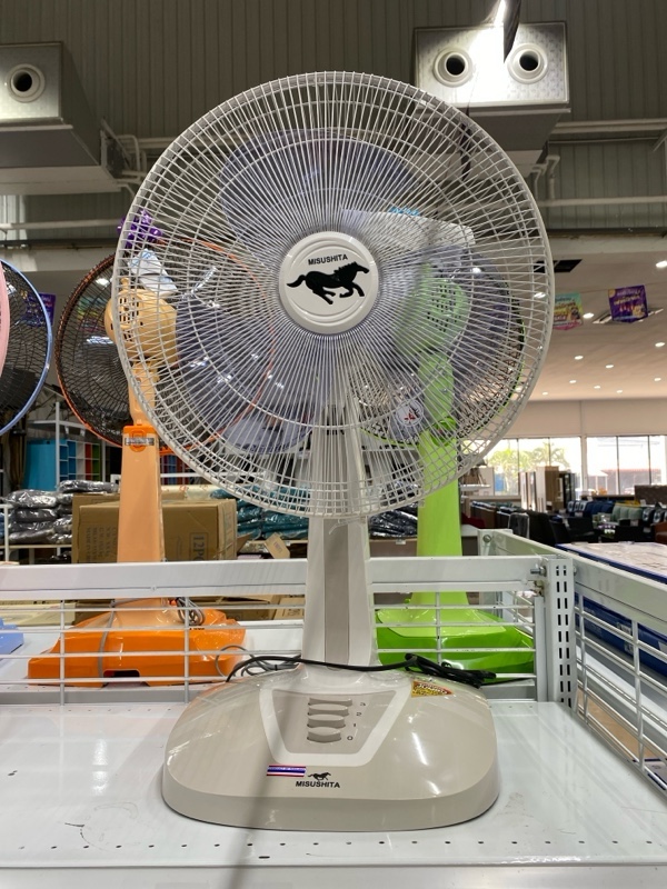MITSUSHITA พัดลมตั้งโต๊ะ Jumbo FAN-17-2T 16นิ้ว คละสี