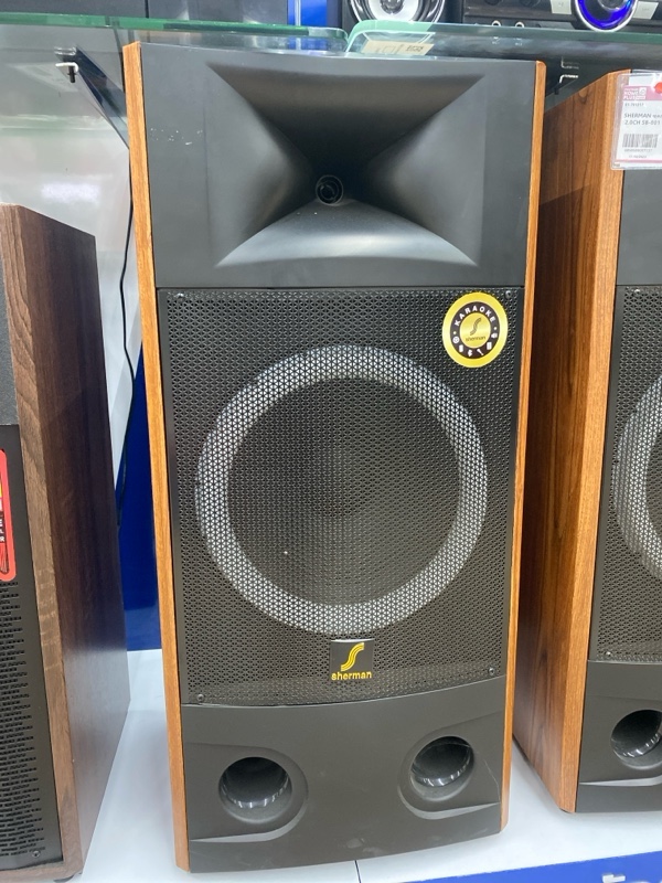 SHERMAN ชุดลำโพงมีภาคขยายในตัว 2.0CH SB-801 160W(rms) SHERMAN ชุดลำโพงมีภาคขยายในตัว 2.0CH SB-801 160W(rms) - ดำรงค์โฮมพลัส