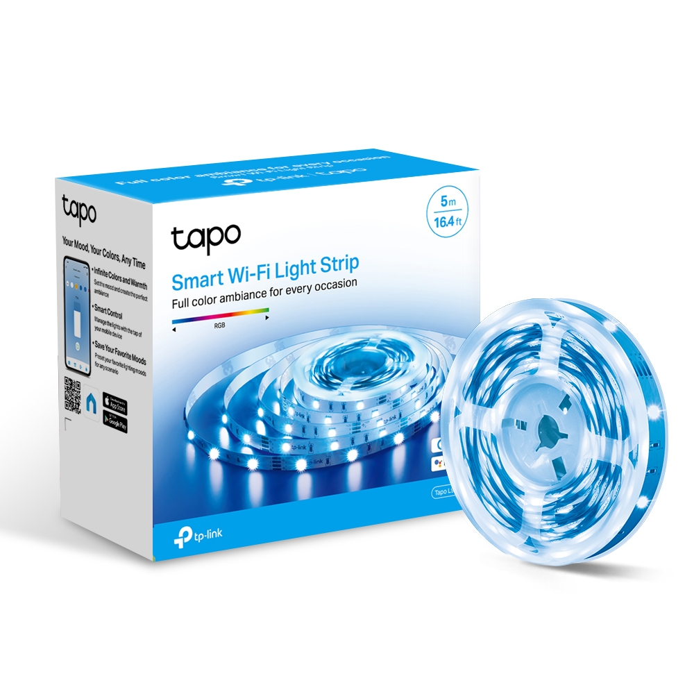 TP LINK ไฟเส้น L900-5 Smart Wi-Fi Light Strip TP LINK ไฟเส้น L900-5 Smart Wi-Fi Light Strip - ดำรงค์โฮมพลัส