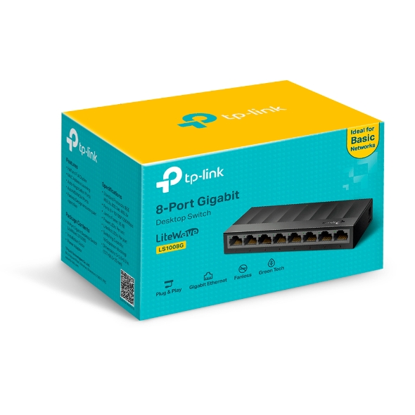TP LINK Desktob Switch LS1008G 8-Port